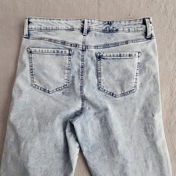 Gloria Vanderbilt Jeans Women's Size 12 (33x30) Slimming Acid Wash Y2K DGVB5121 - Picture 15 of 16